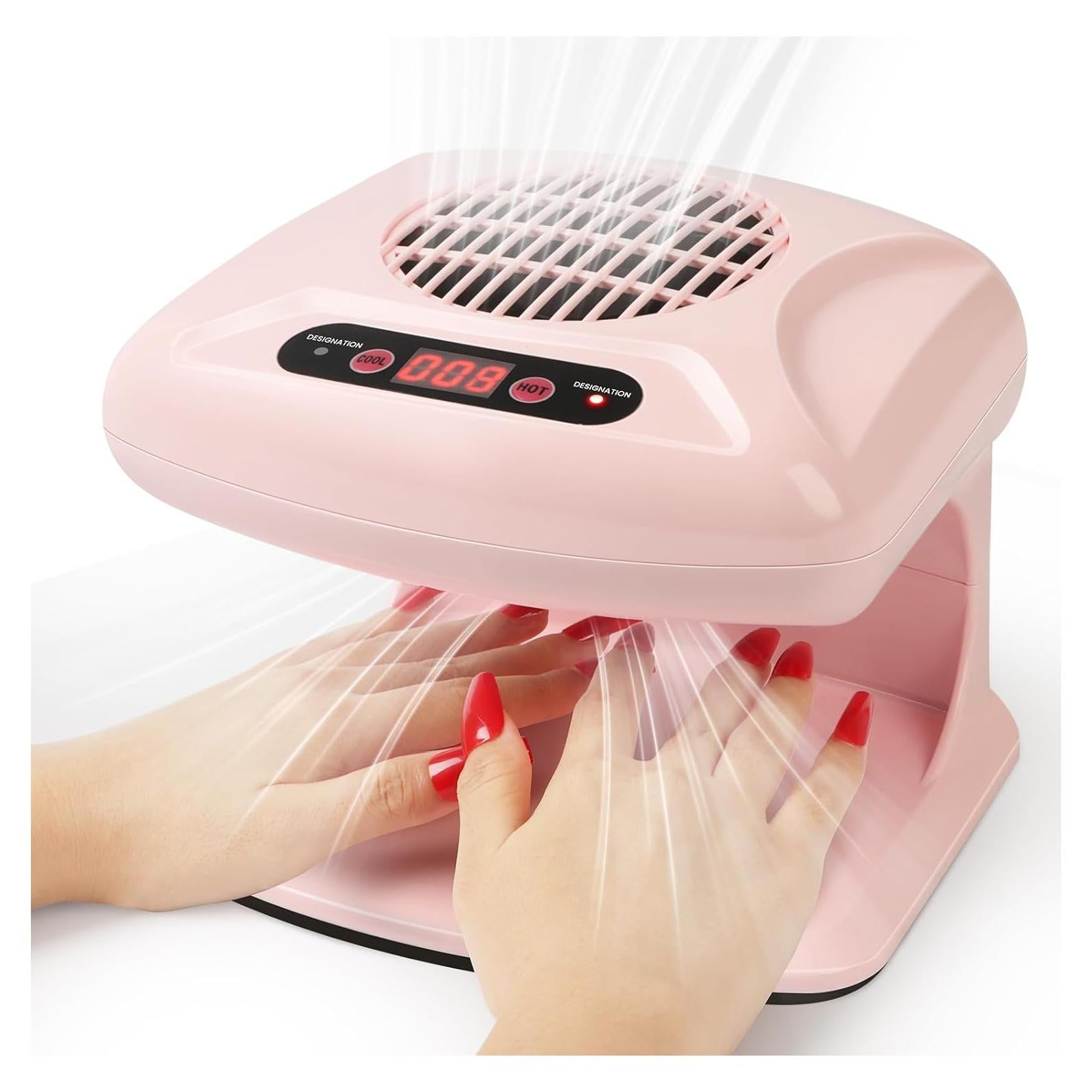 Secador de Uñas SAVILAND 300W con Aire Caliente y Frío