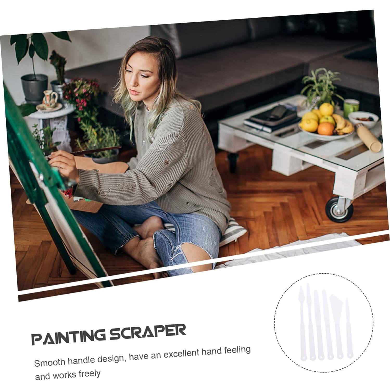 90 Espátulas de Pintura ULDIGI para Mezcla de Colores y Arte