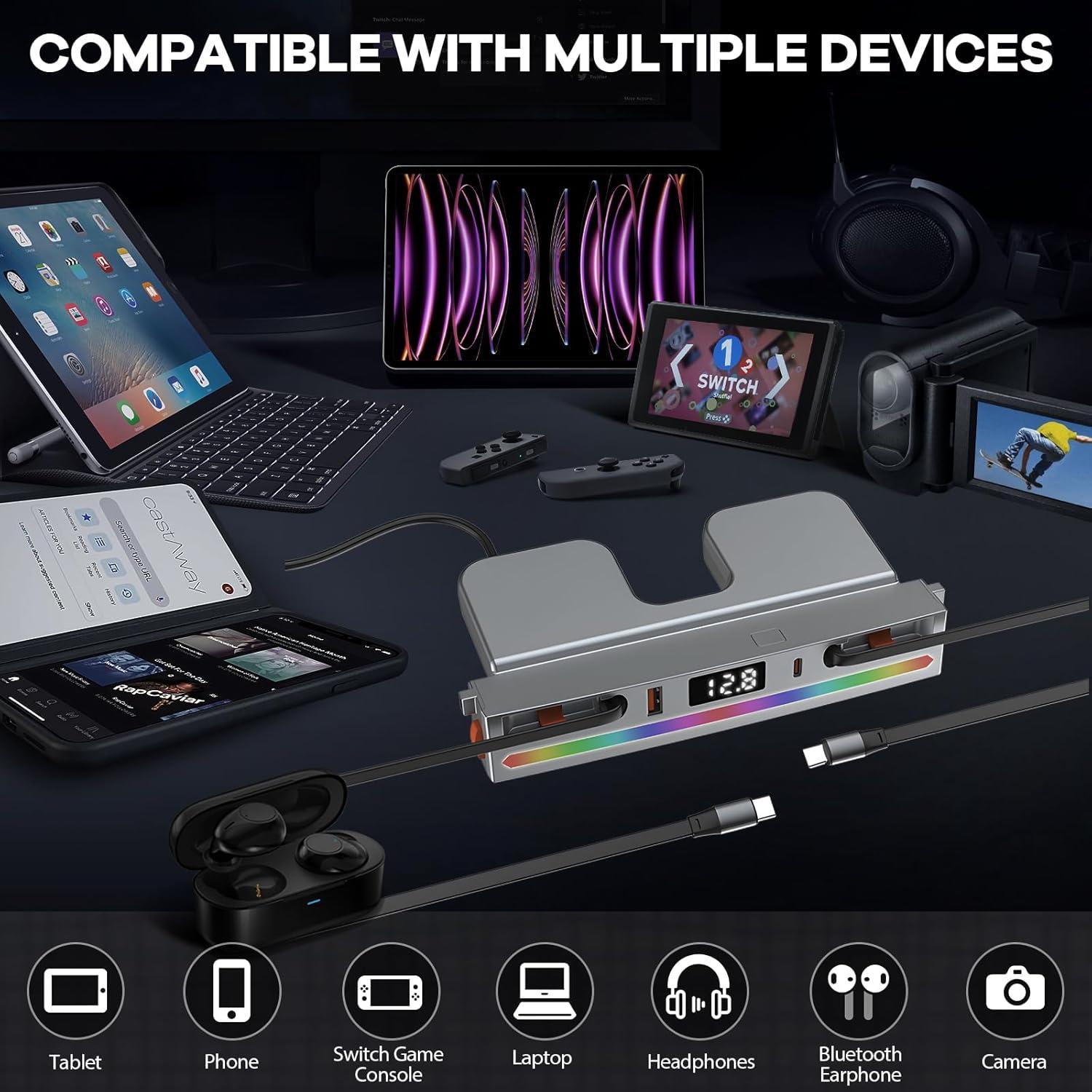 Cargador Hub USB Alopee 65W para Modelo 3 Highland 2024