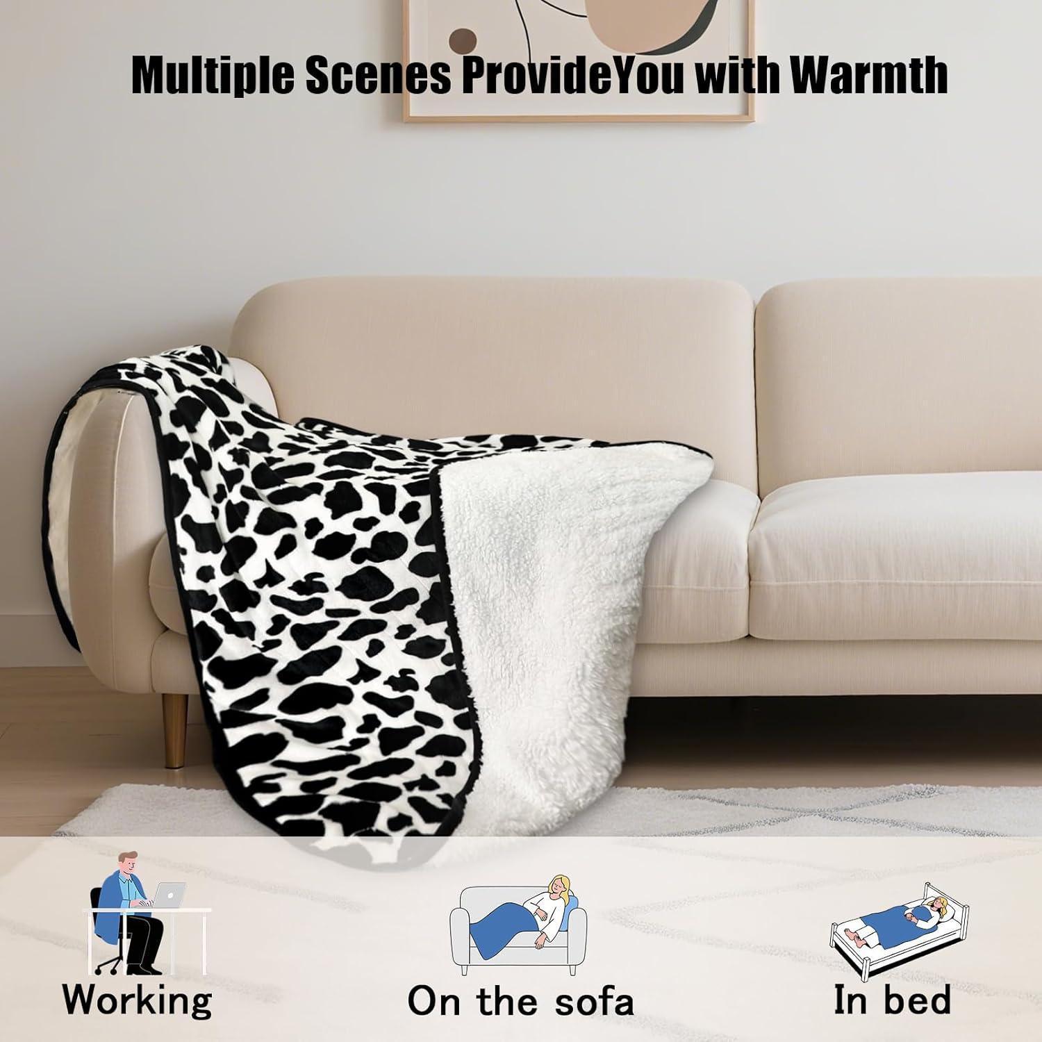 Manta Eléctrica Térmica Mrsenloi 140x84cm 6 Niveles Calor