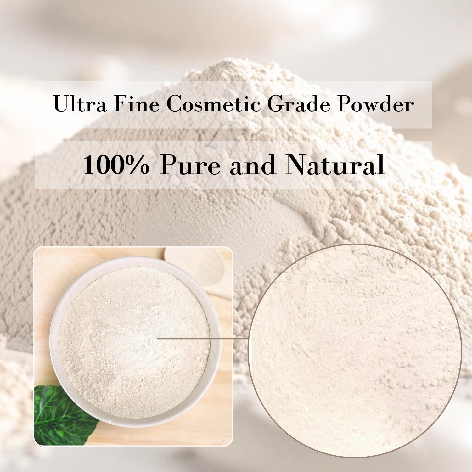 Polvo de Arcilla Kaolin Cosmético ClearLee 227g - Piel Suave