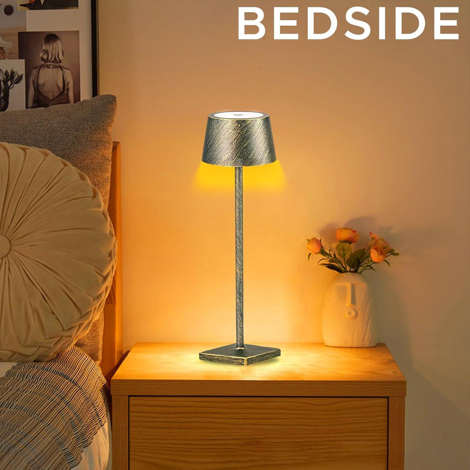 Lámpara de Mesa HiAir FG-01 Recargable 5000mAh Bronce