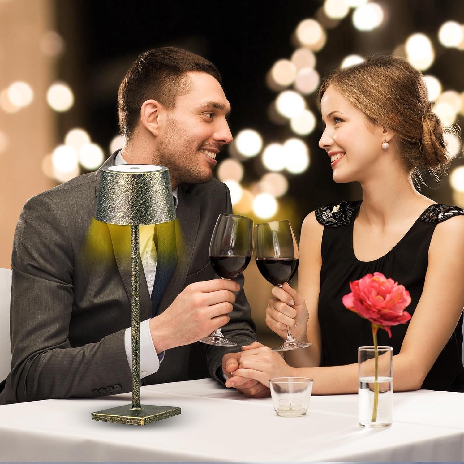 Lámpara de Mesa HiAir FG-01 Recargable 5000mAh Bronce