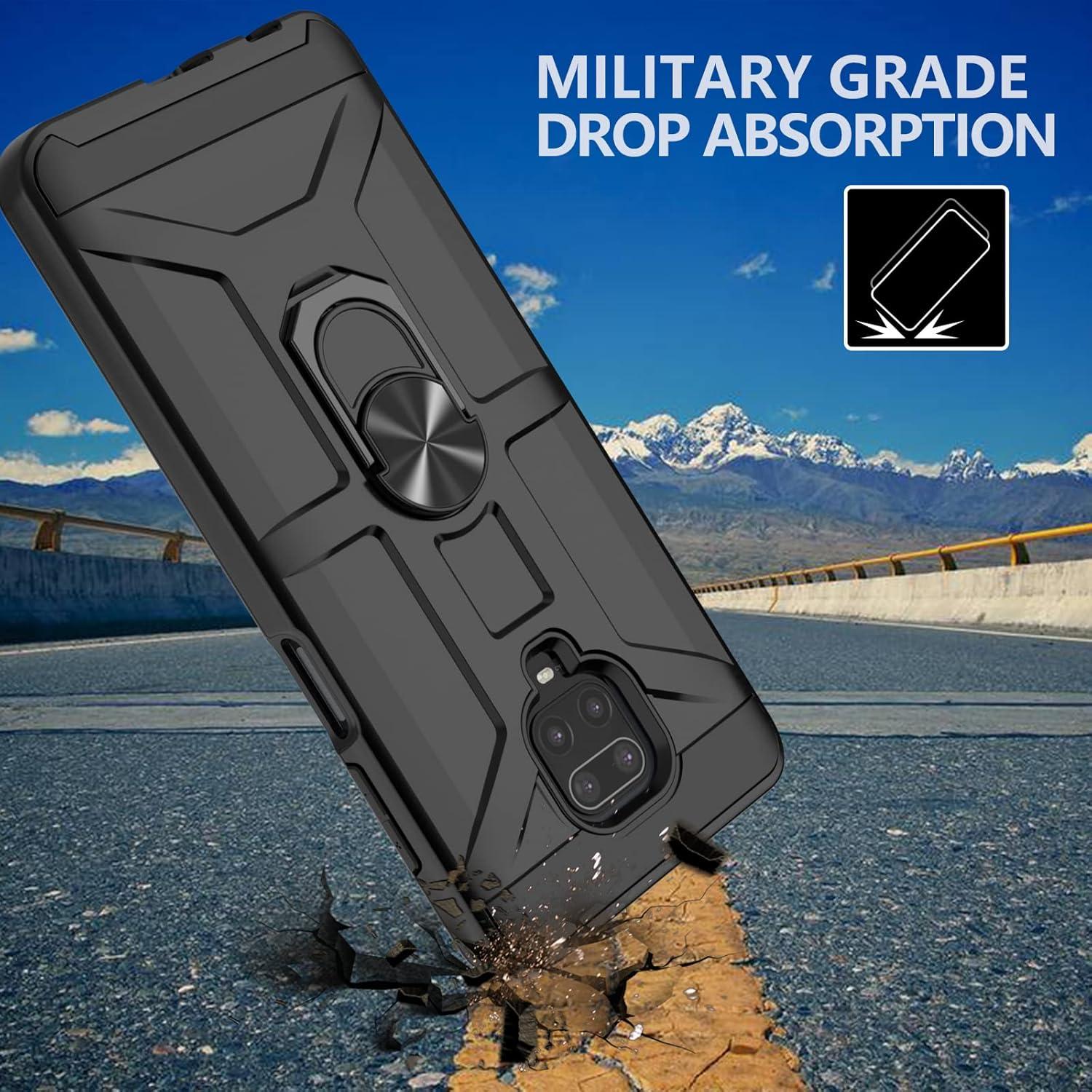 Funda Xiaomi Redmi Note 9 Pro/S 6.67" con 3 Protectores Vidrio