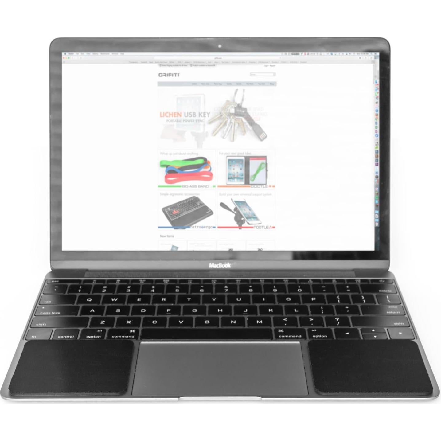 Almohadillas de Palma Grifiti Ergonómicas para Muñeca 7.62x6.99cm