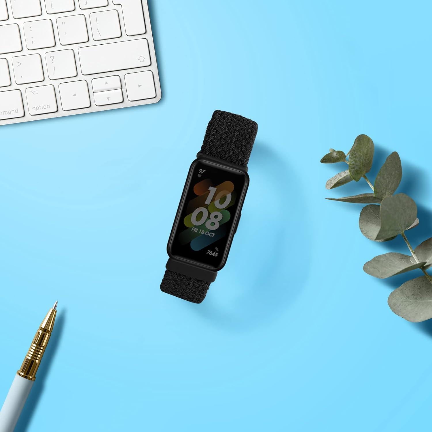 Correa de Nylon Ajustable kwmobile para Huawei Band 7