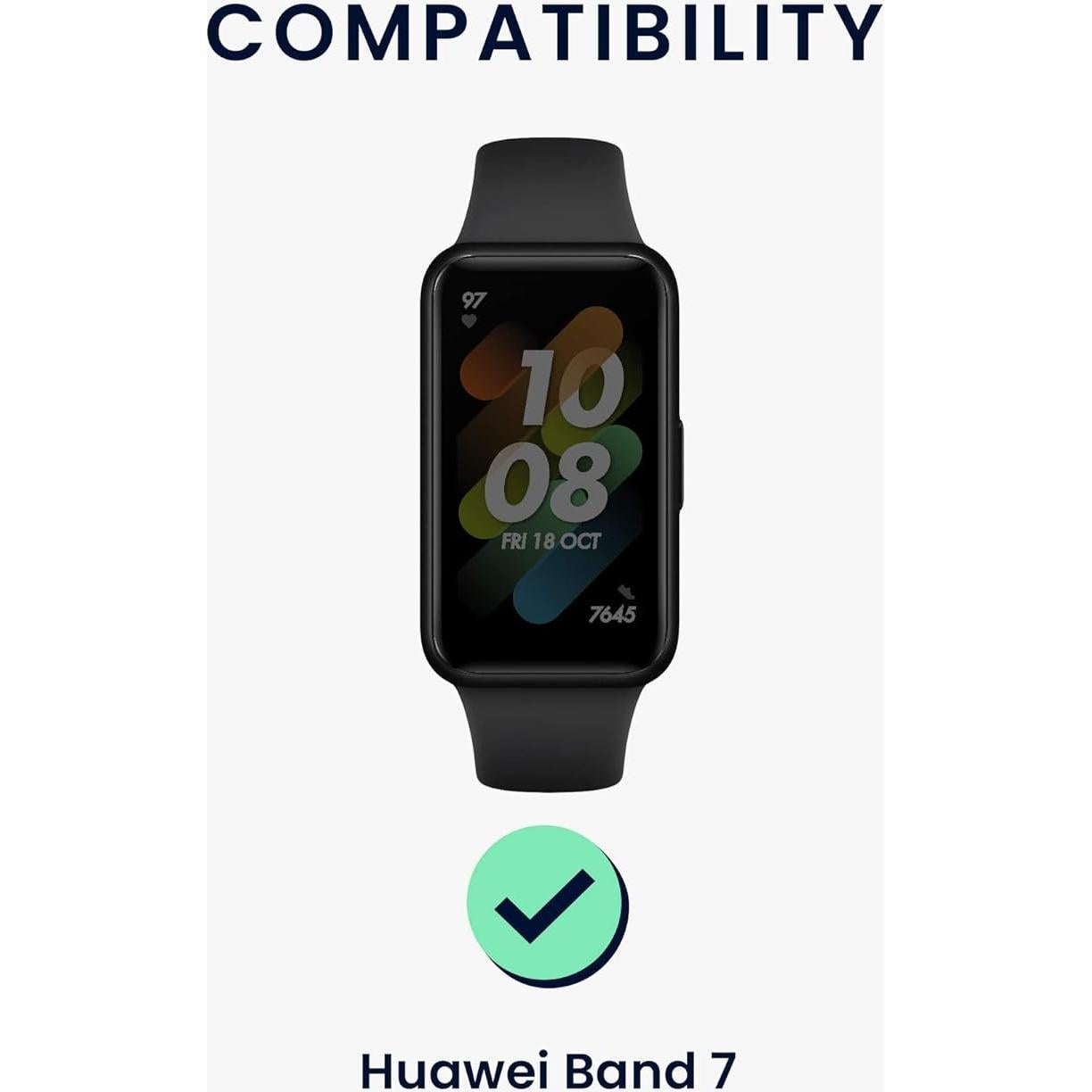 Correa de Nylon Ajustable kwmobile para Huawei Band 7