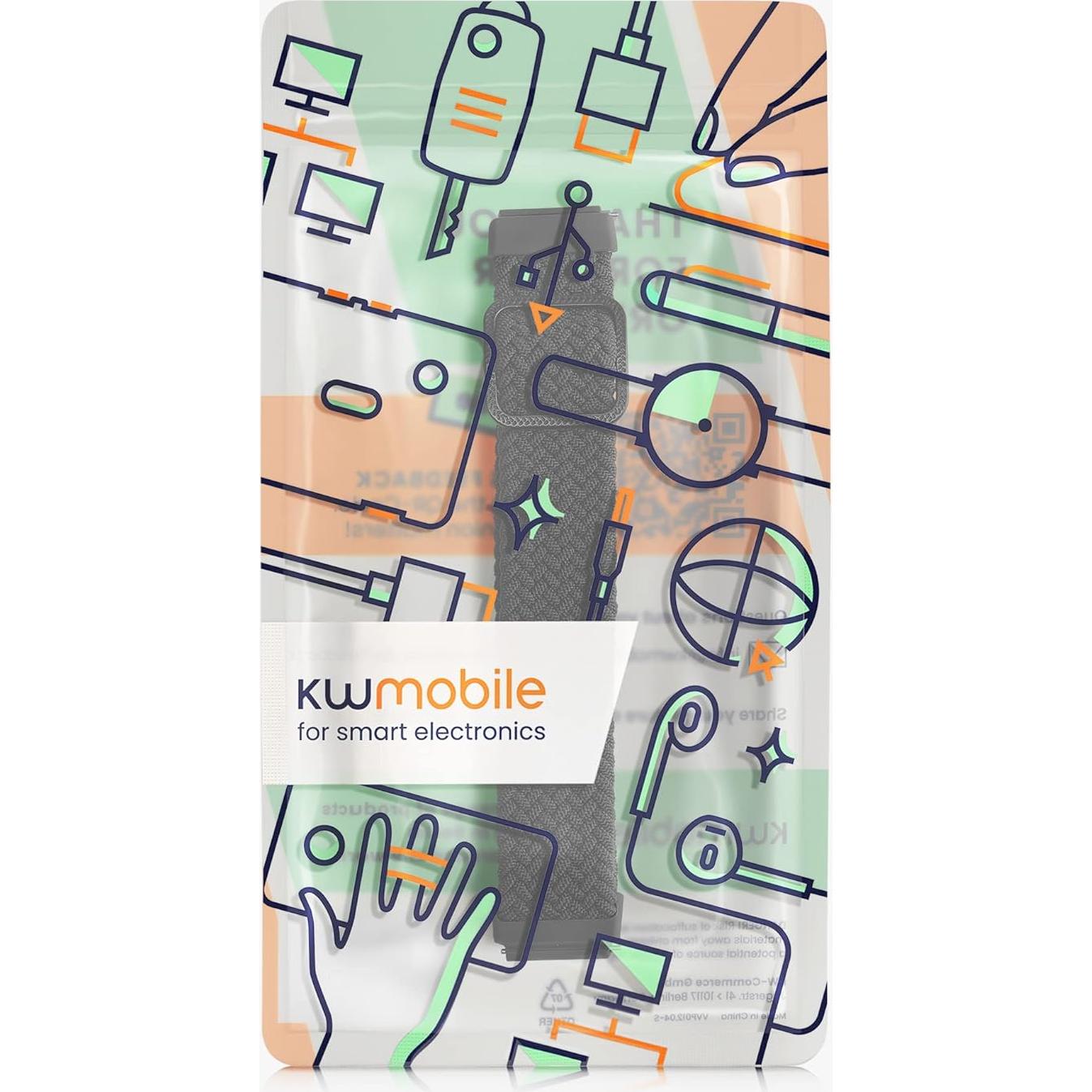 Correa de Nylon Ajustable kwmobile para Huawei Band 7