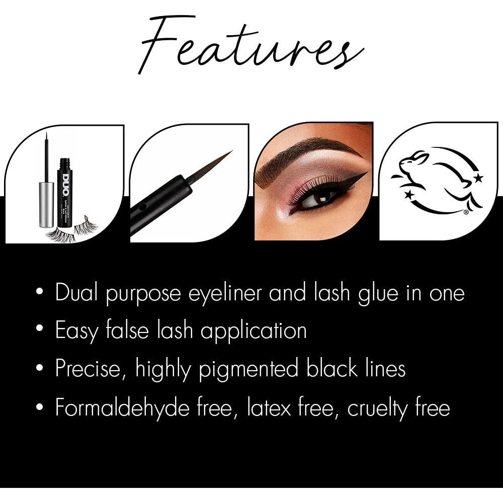 Adhesivo Liner para Pestañas DUO Line It Lash It - Negro, 3.4 g