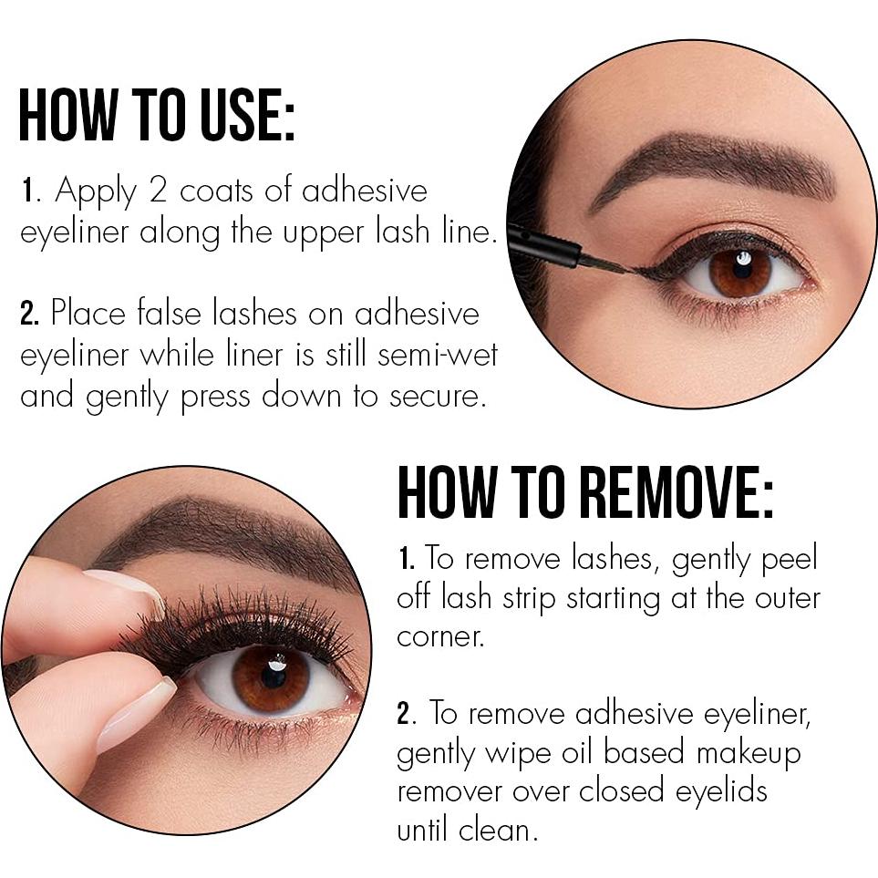 Adhesivo Liner para Pestañas DUO Line It Lash It - Negro, 3.4 g