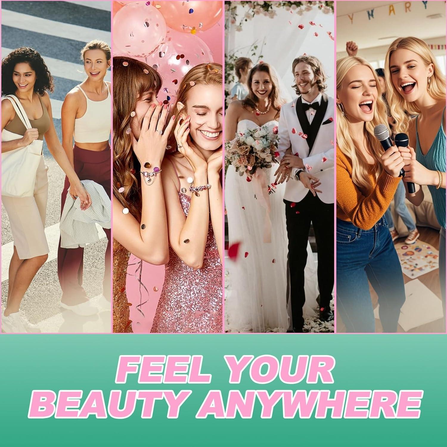 Pestañas Postizas GEMERRY 10 Pares Esponjosas y Naturales