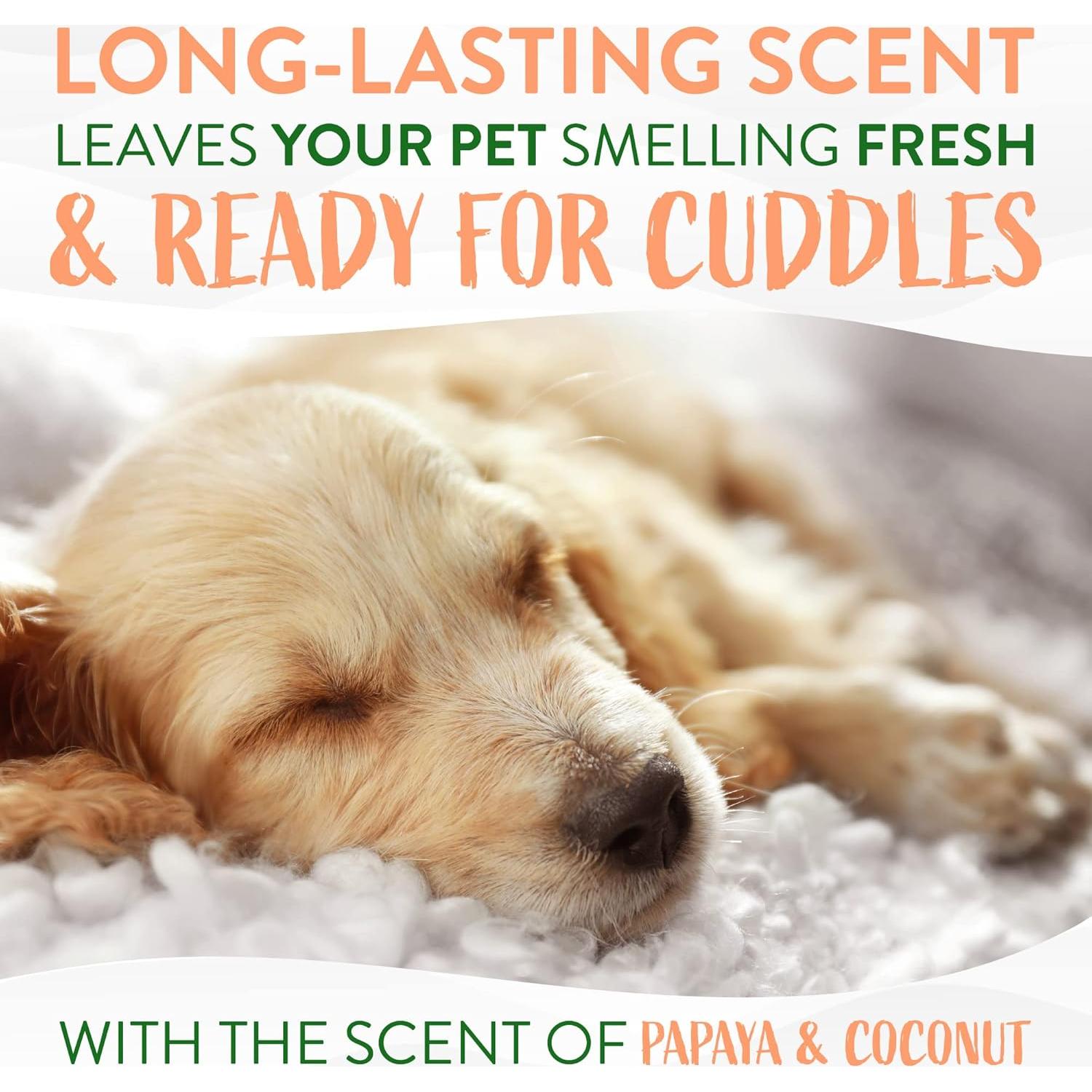 Toallitas TropiClean para Perros y Gatos 20ct - Limpieza y Desodorización Papaya