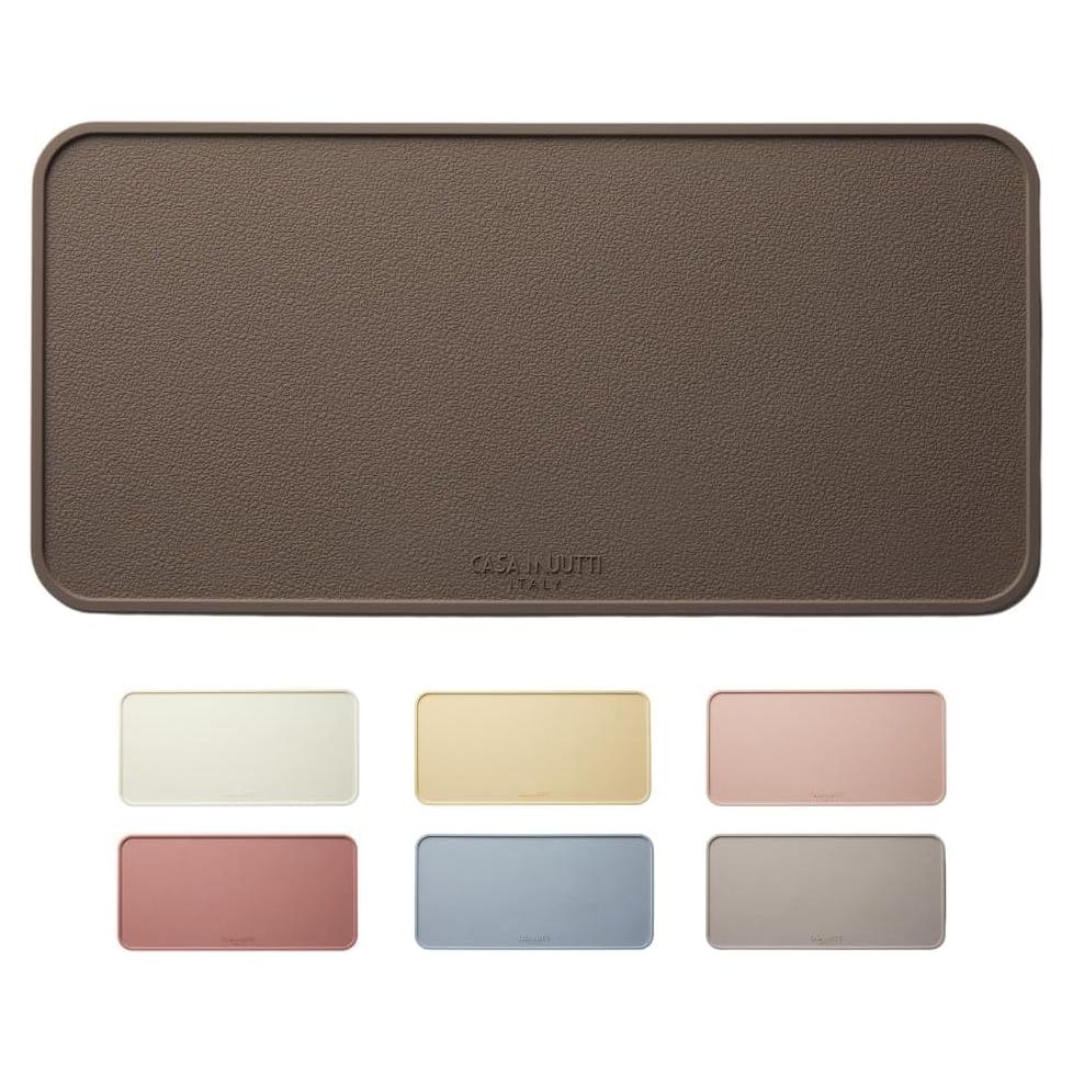 Alfombrilla de Silicona CASA MUUTTI 39x19 cm Chocolate