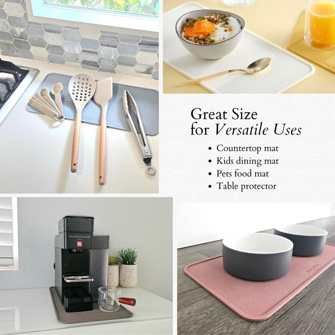 Alfombrilla de Silicona CASA MUUTTI 39x19 cm Chocolate