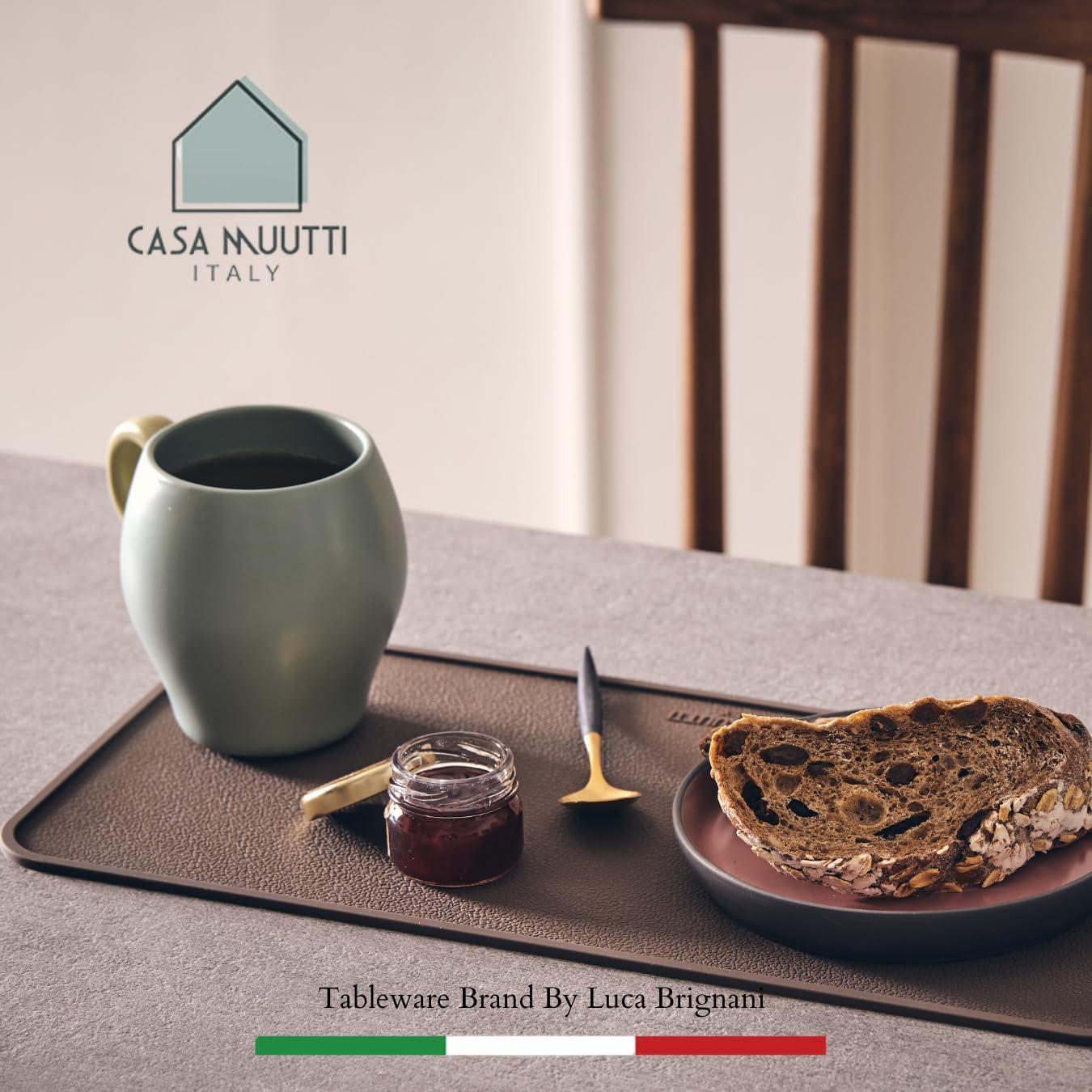 Alfombrilla de Silicona CASA MUUTTI 39x19 cm Chocolate