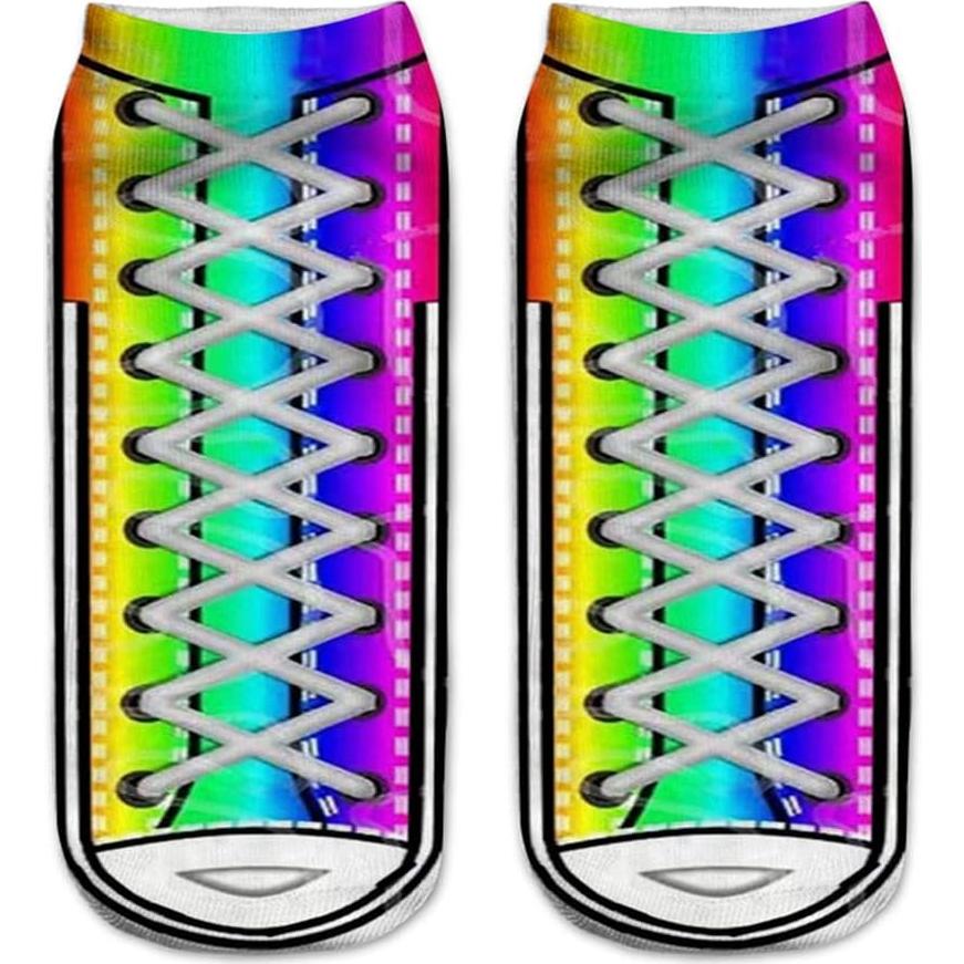 Calcetines Tobilleros Benefeet Sox 3D Divertidos 6 Pares