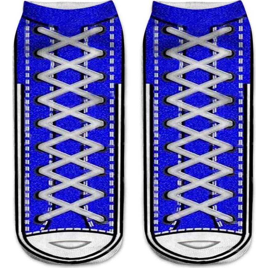 Calcetines Tobilleros Benefeet Sox 3D Divertidos 6 Pares