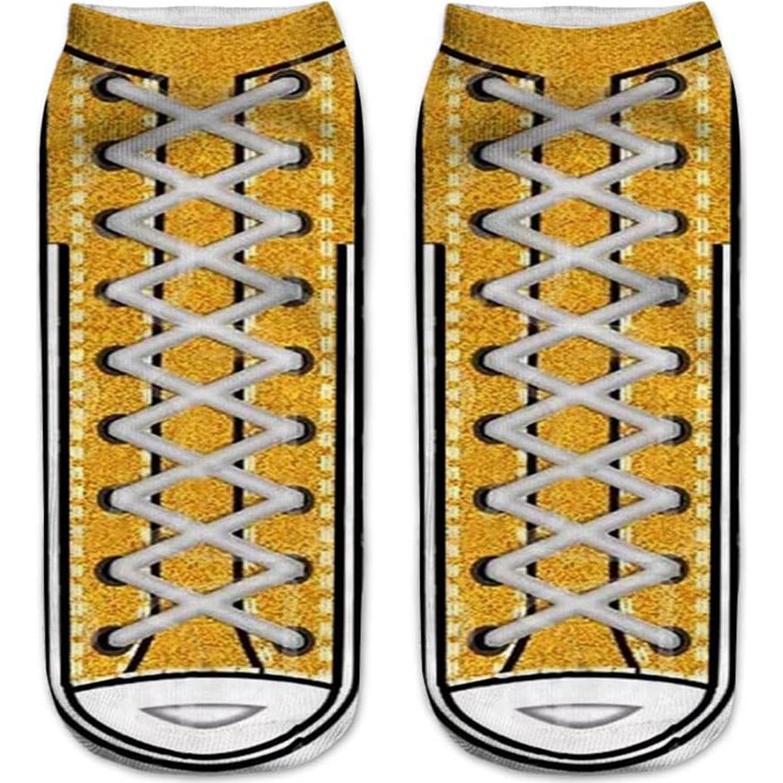 Calcetines Tobilleros Benefeet Sox 3D Divertidos 6 Pares