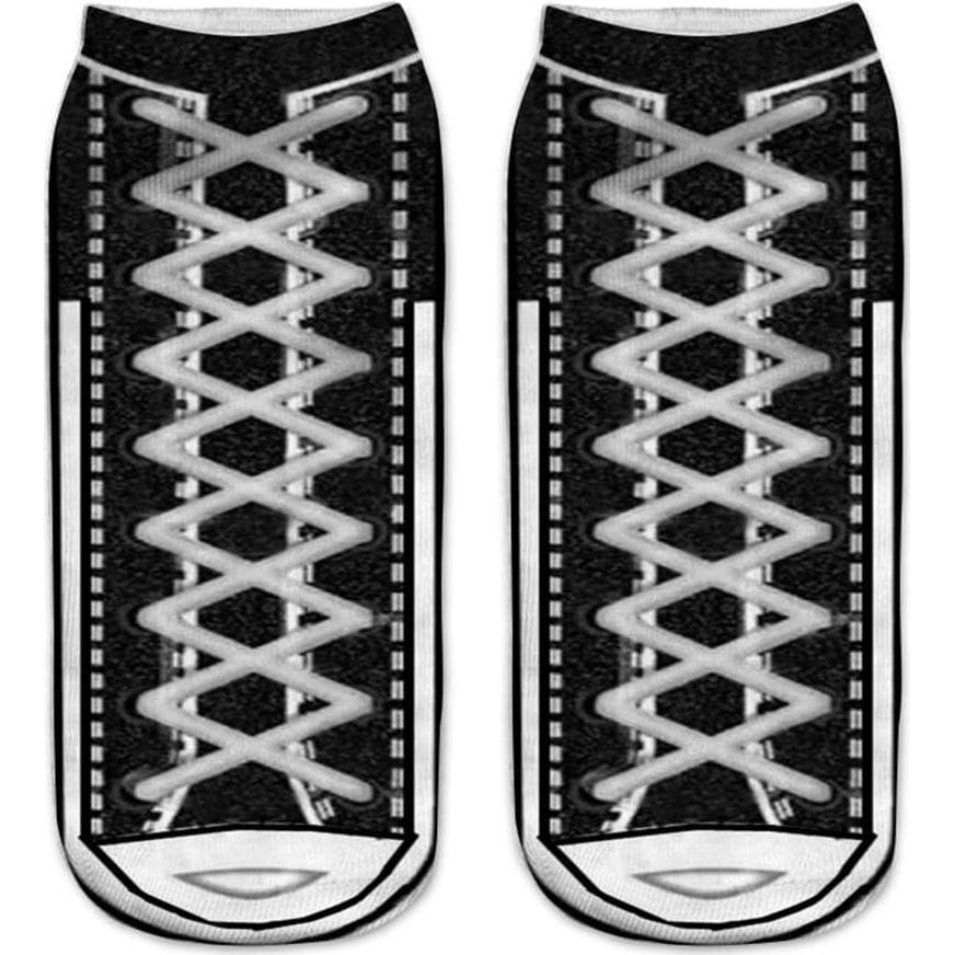 Calcetines Tobilleros Benefeet Sox 3D Divertidos 6 Pares