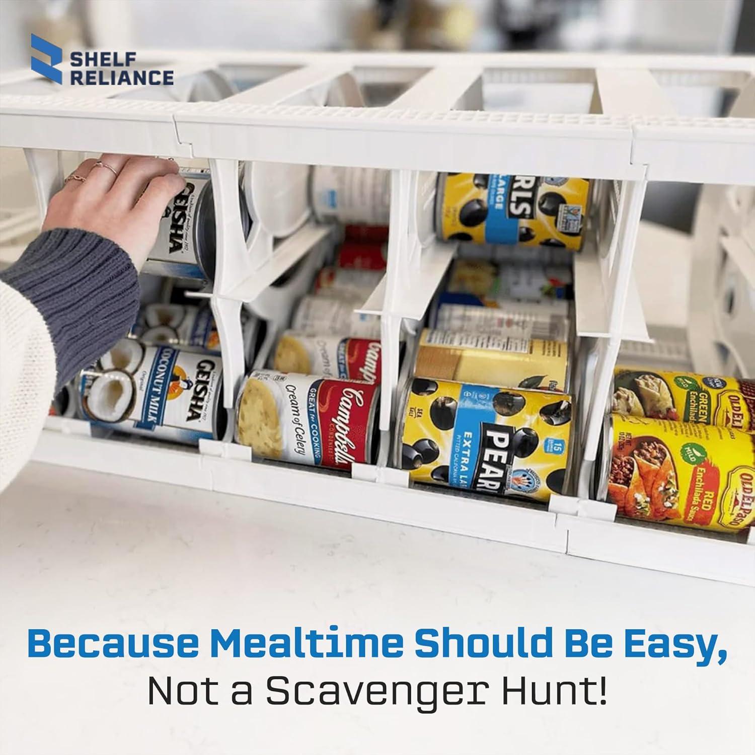 Organizador de Latas Shelf Reliance Cansolidator 40 Latas - Apilable