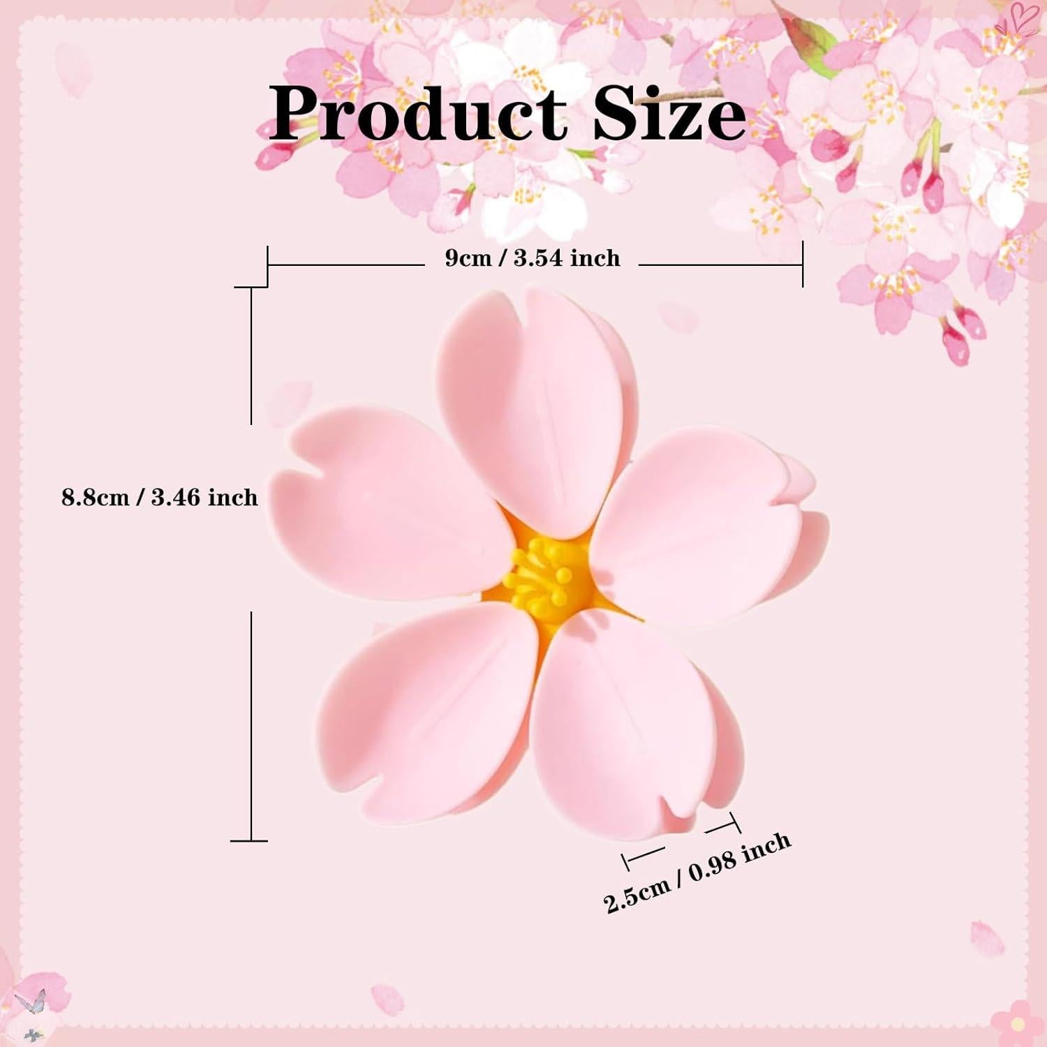 Pinzas Magnéticas para Bolsas de Nevera Rxuiael - 5 Pétalos