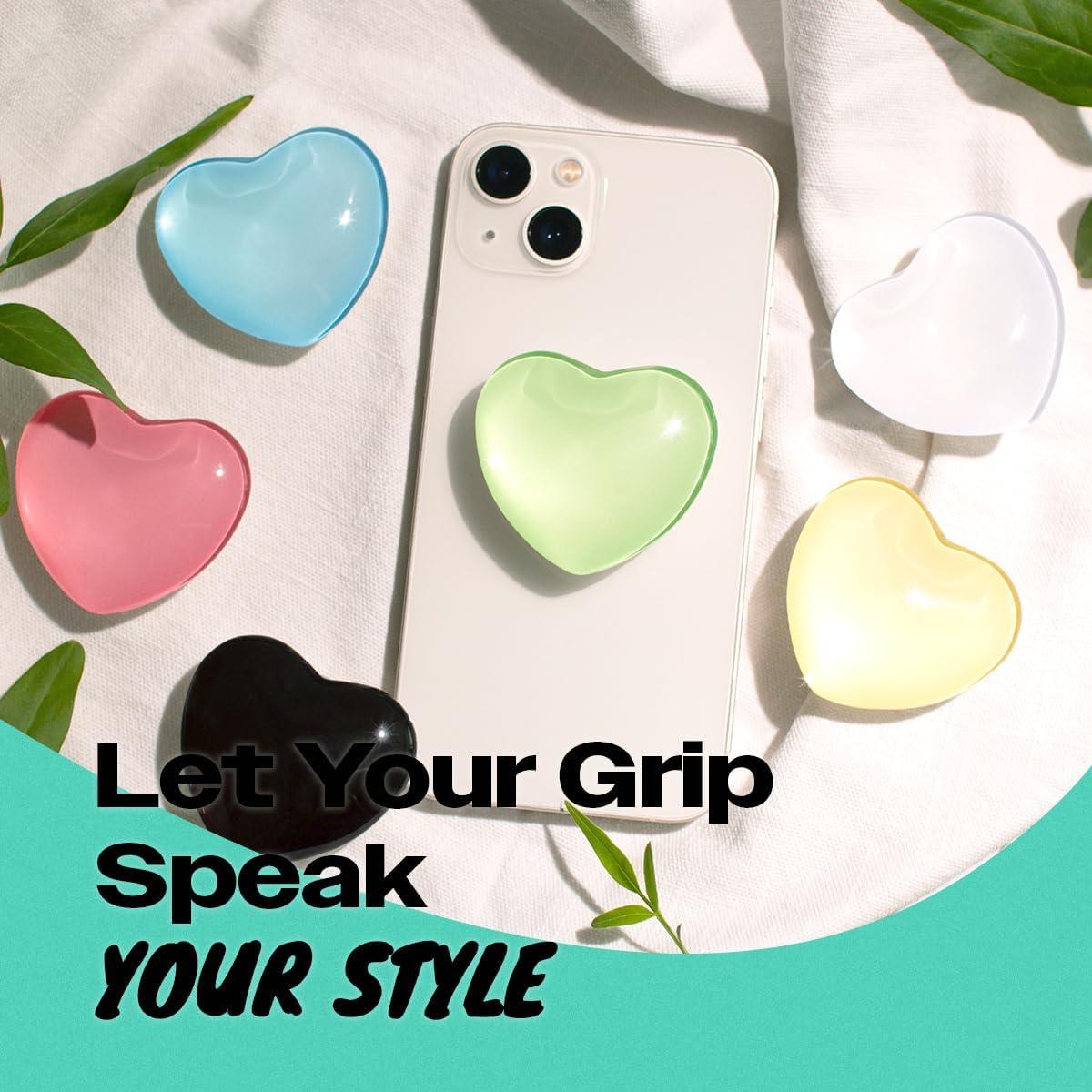 Soporte para teléfono móvil colapsable OnTheGrip Negro