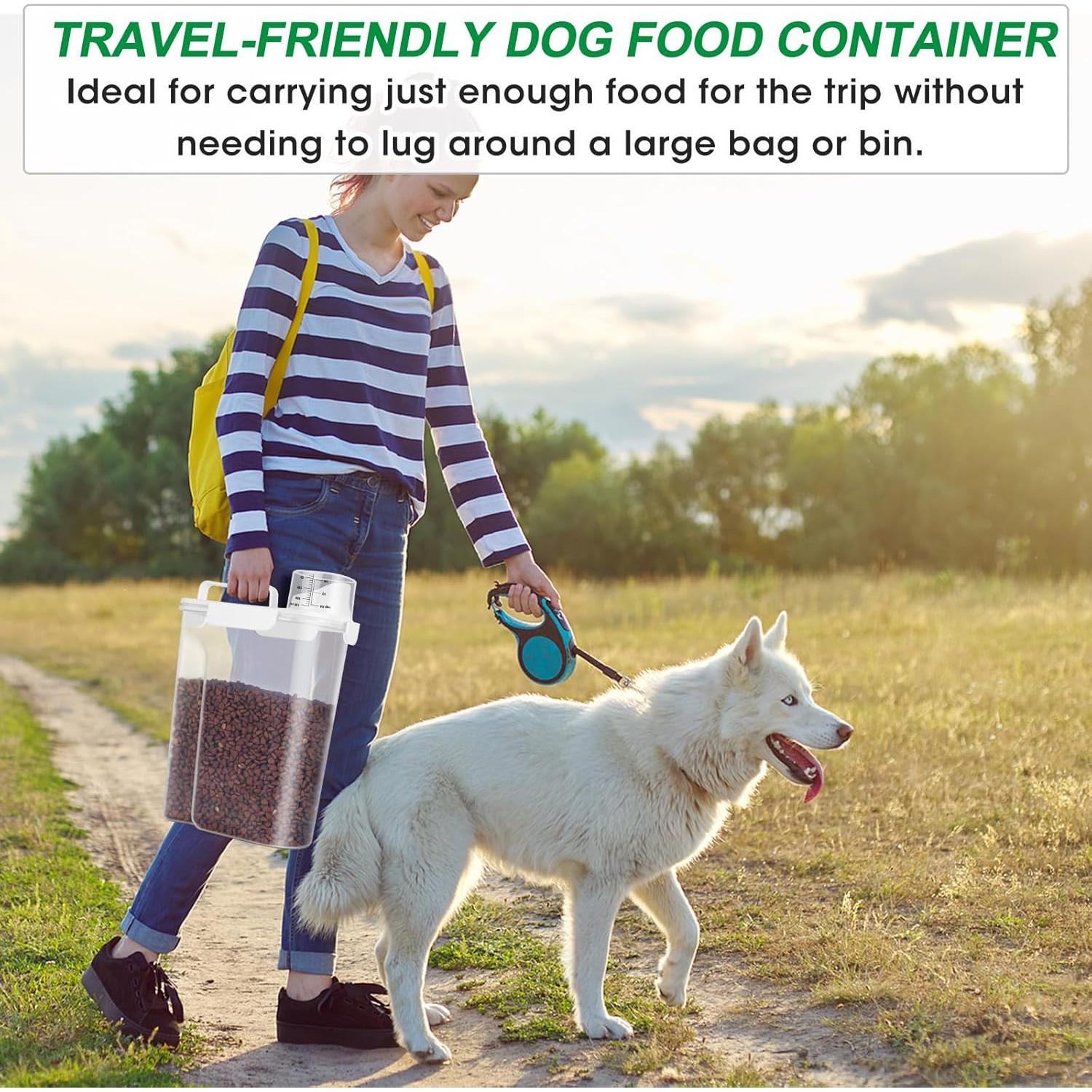 Contenedor de Almacenamiento de Comida para Mascotas TBMax 5L