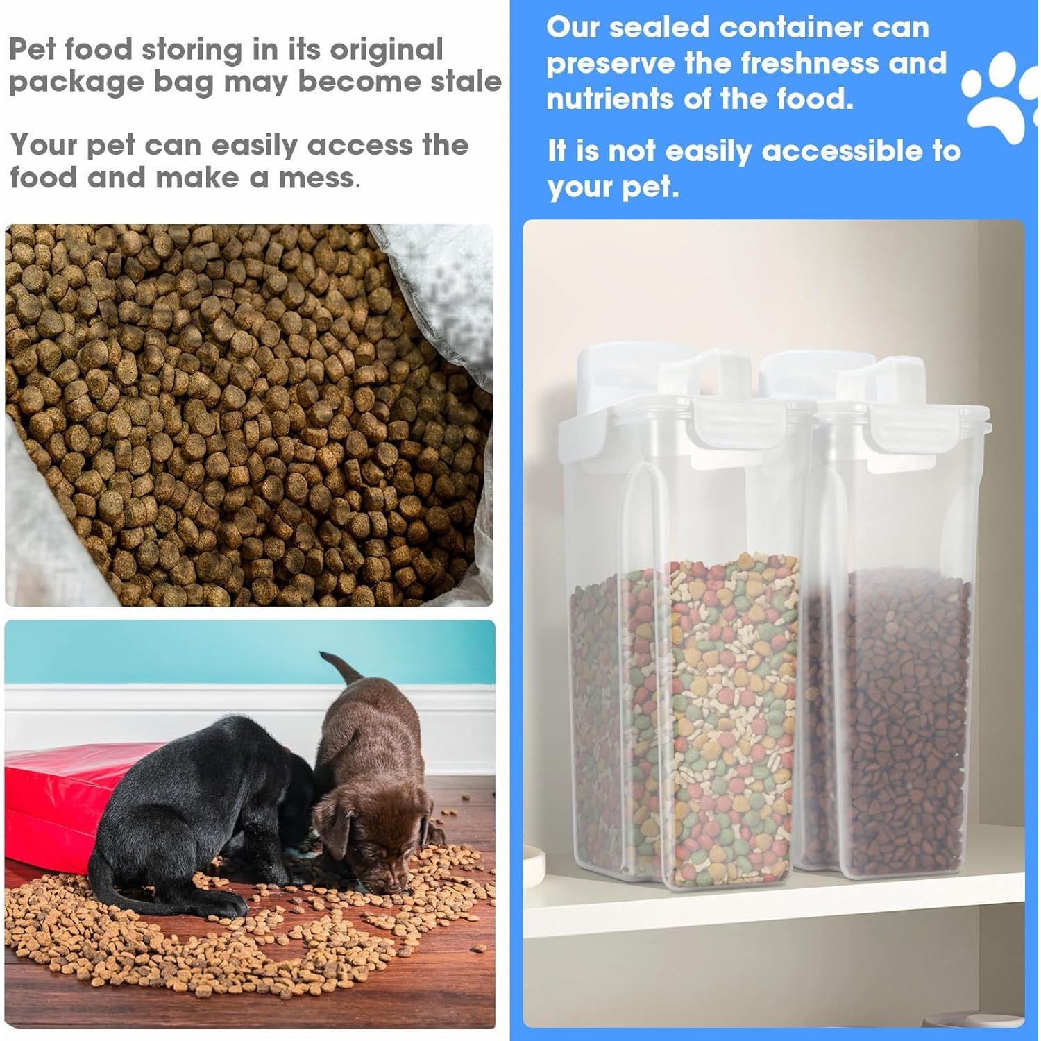 Contenedor de Almacenamiento de Comida para Mascotas TBMax 5L