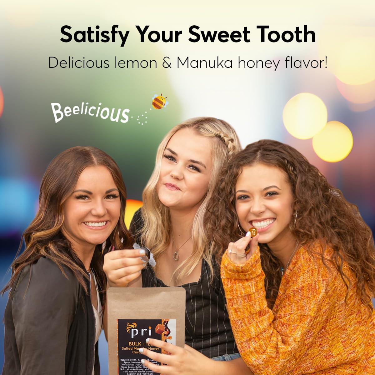 Caramelos Salados de Miel de Manuka PRI 453g - Dulces Naturales