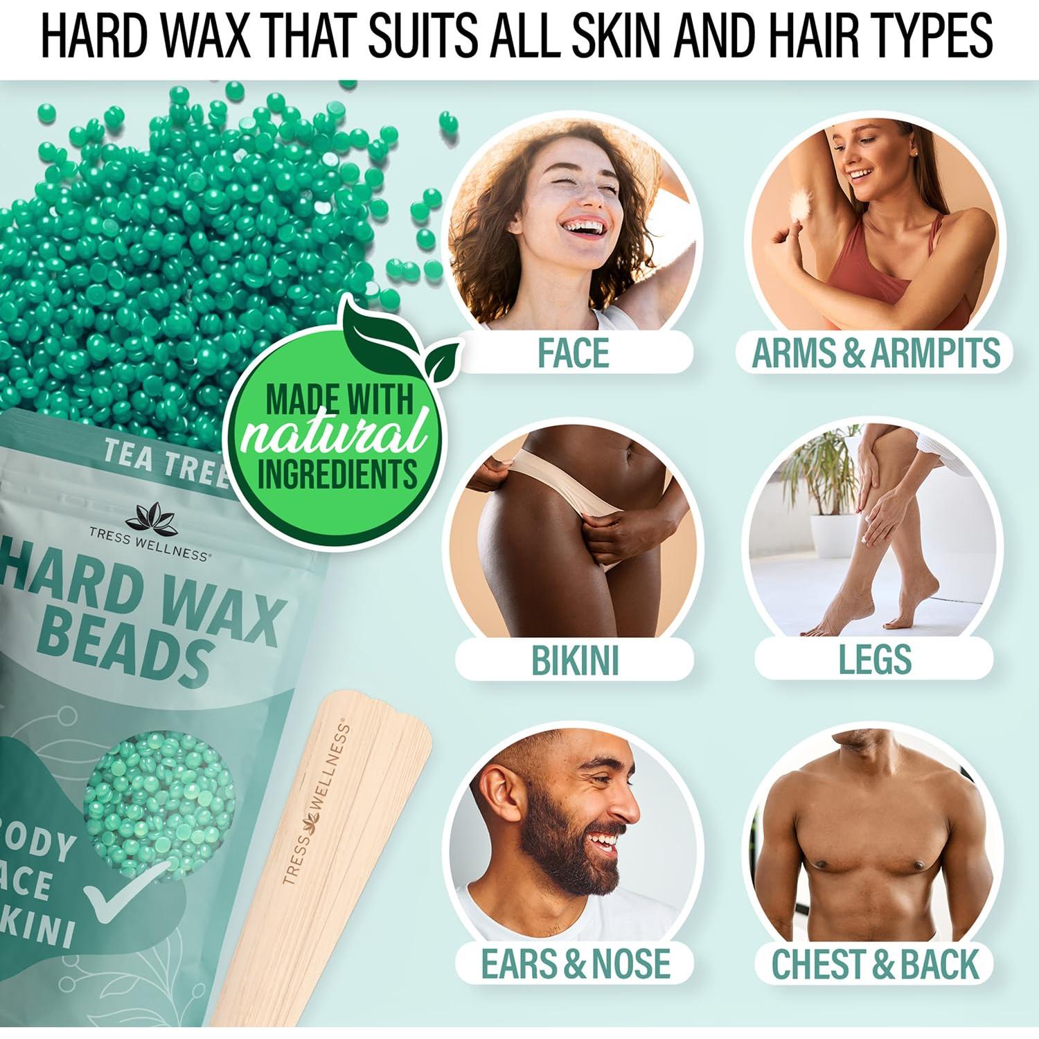 Kit de Cera FXSwede para Piel Sensible - Depilación Completa