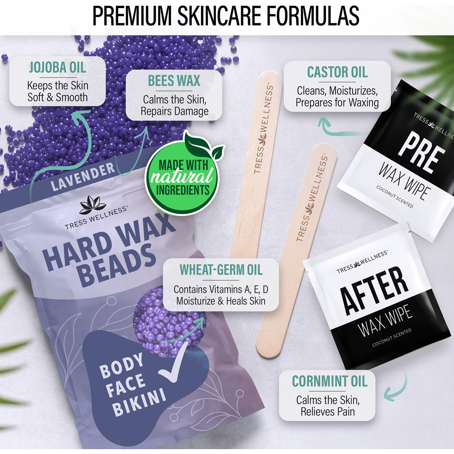 Kit de Cera FXSwede para Piel Sensible - Depilación Completa