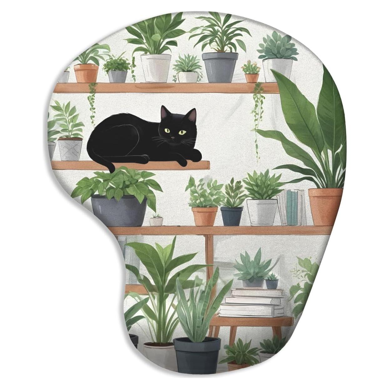 Alfombrilla de Ratón Ergonómica MIOOKISS con Diseño de Gato