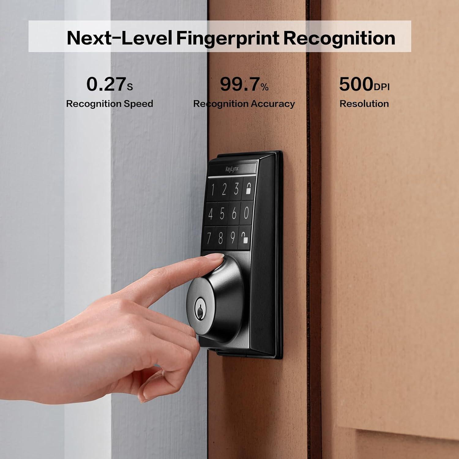 Cerradura Inteligente KEYLYNX 572 con Huella Dactilar y App