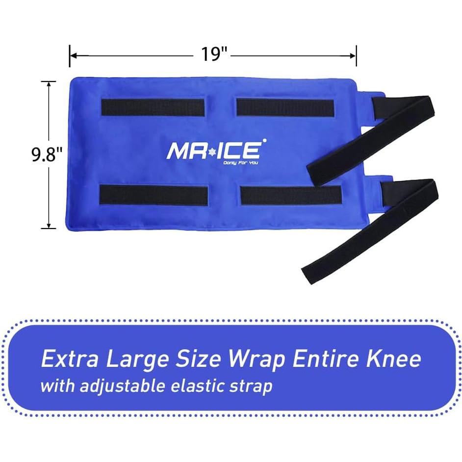 Paquete de Hielo Reutilizable MR.ICE para Rodilla 48.3x24.9cm