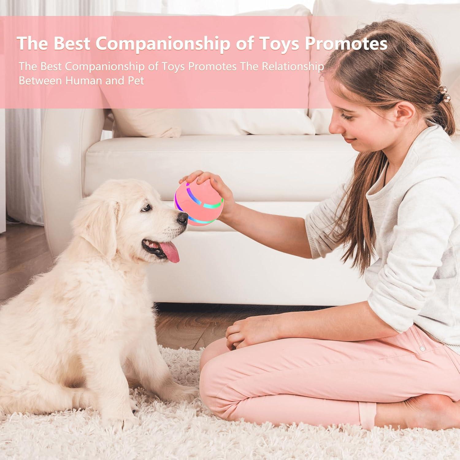 Juguete Interactivo para Perros HANIPUPPY con Control Remoto Rosa