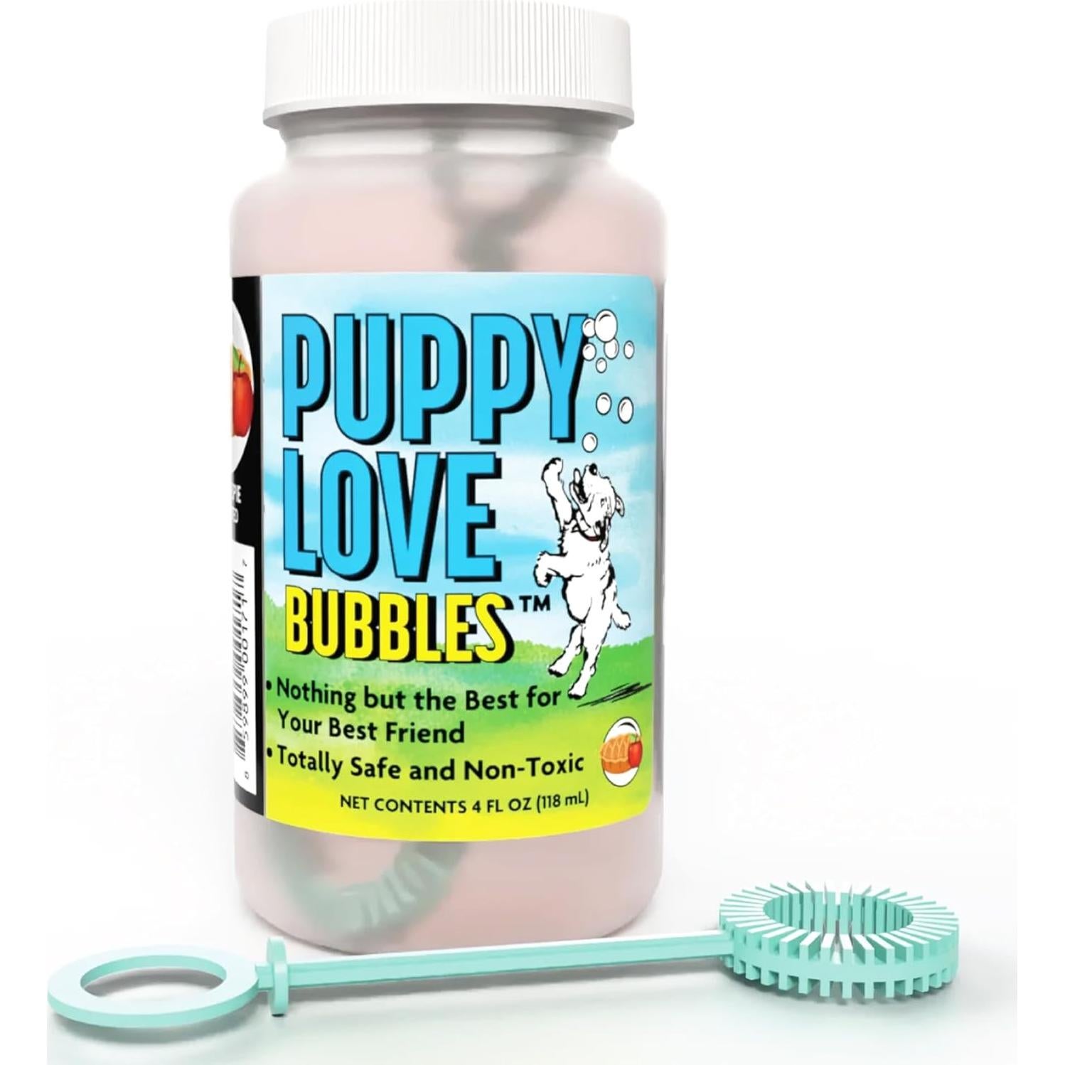 Burbujas de Amor para Perros - Aroma a Pastel de Manzana - 2x4oz