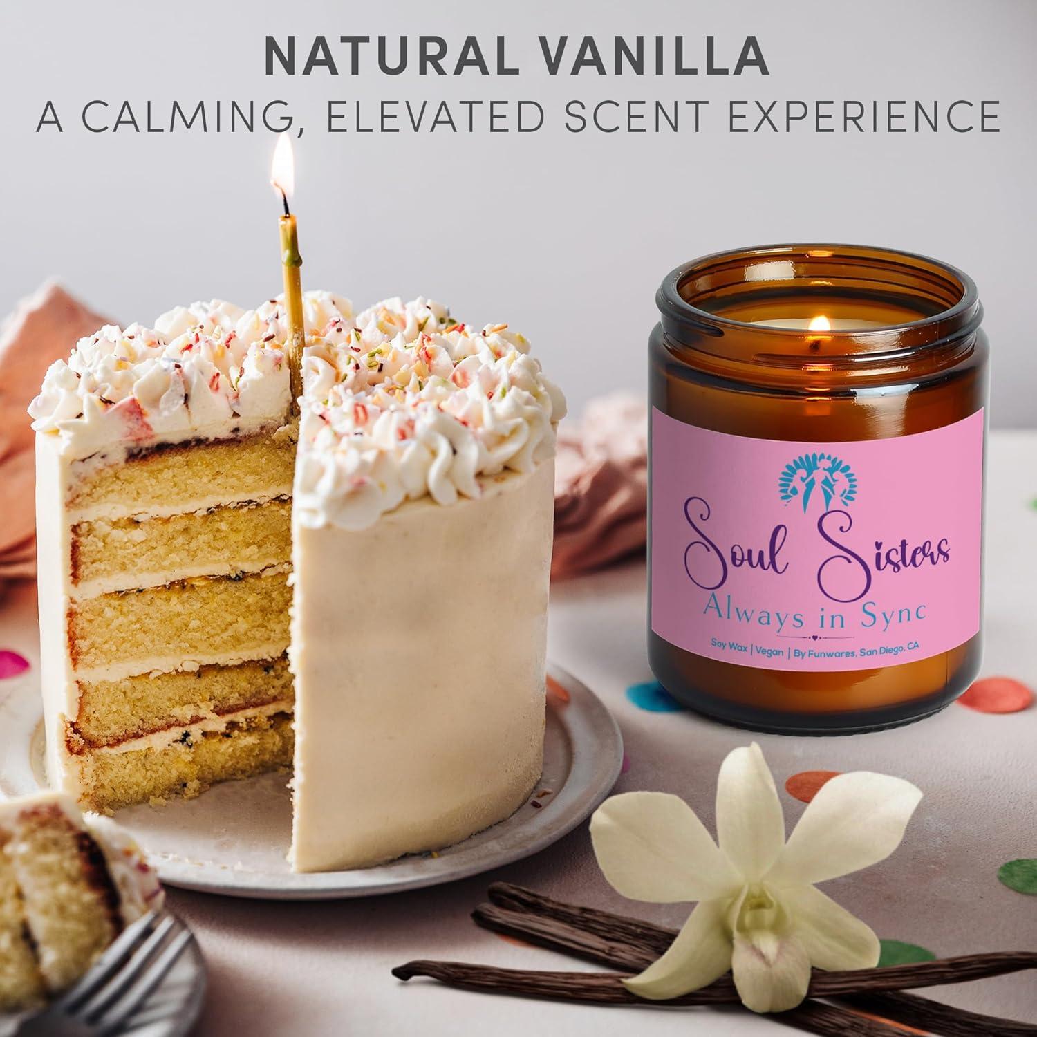 Vela de Soja Vainilla UT Brands - 50+ Horas Quema Sostenible