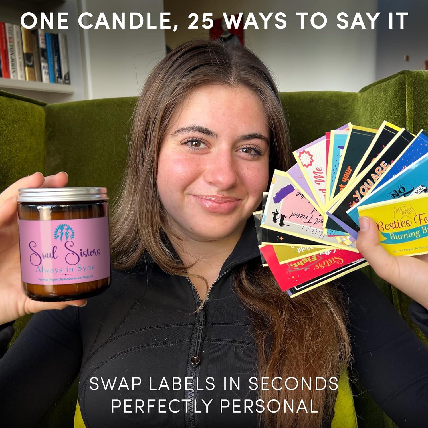 Vela de Soja Vainilla UT Brands - 50+ Horas Quema Sostenible