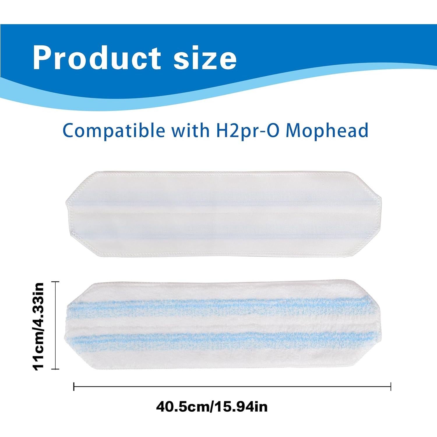 Almohadillas de Reemplazo O Cedar H2Pro - 10 Unidades Lavables