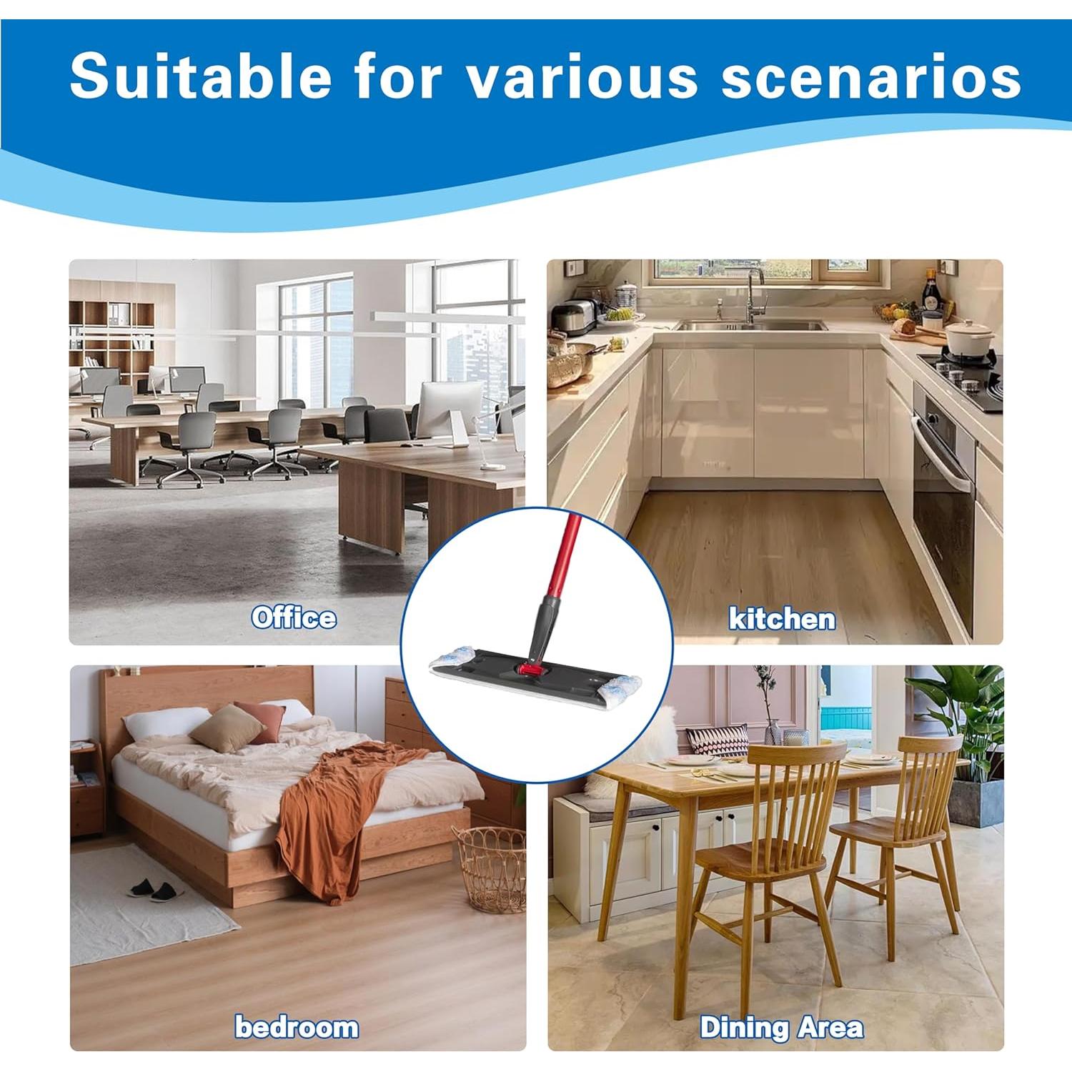 Almohadillas de Reemplazo O Cedar H2Pro - 10 Unidades Lavables