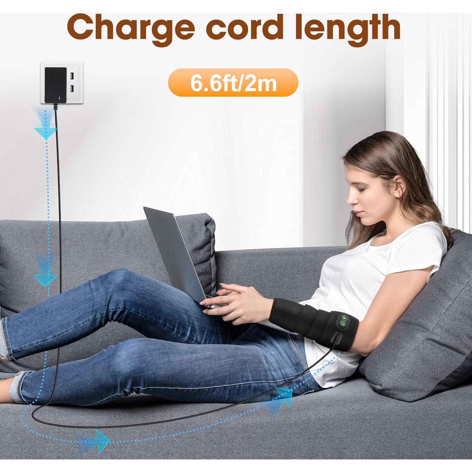 Almohadilla Calefactora GVMSOR para Muñeca y Codo 4 Niveles