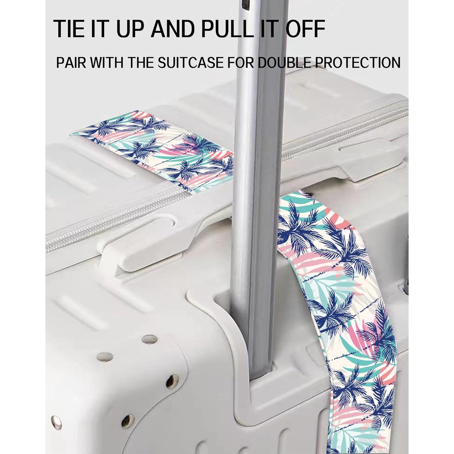 Correa de Equipaje Ajustable ASJHFDIR Hoja Boho Linda