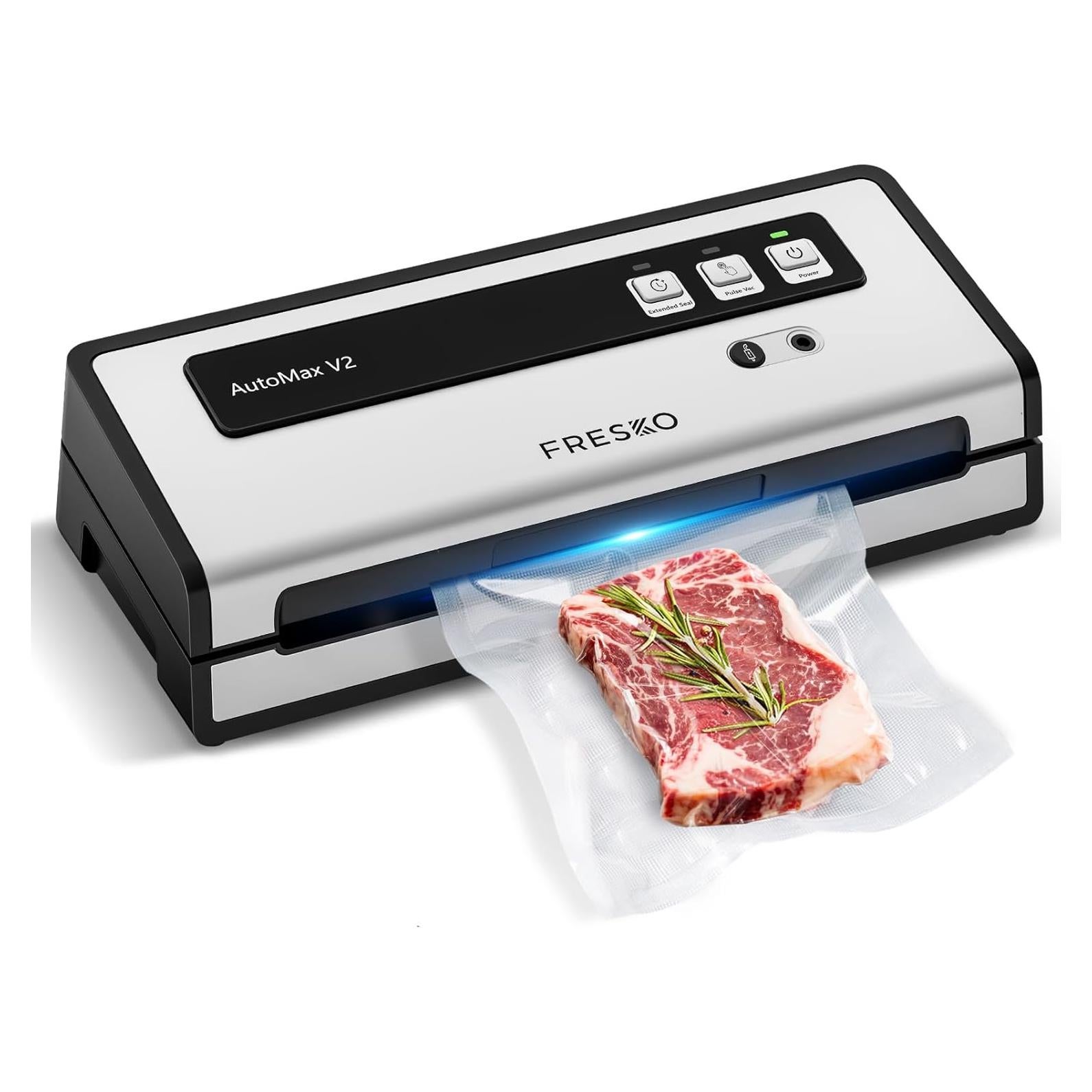 Selladora al Vacío Automática FRESKO V2 140W con 10 Bolsas