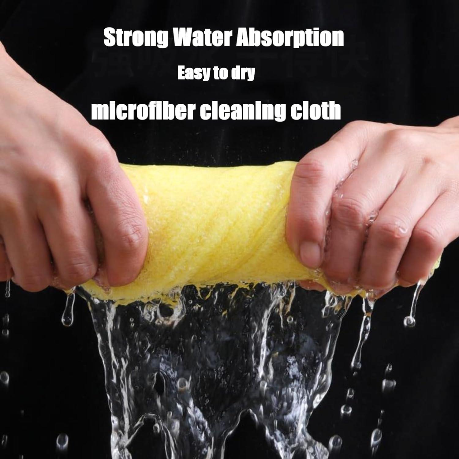 Kit de 8 Paños de Microfibra de Bambú Nonillionth - Azul