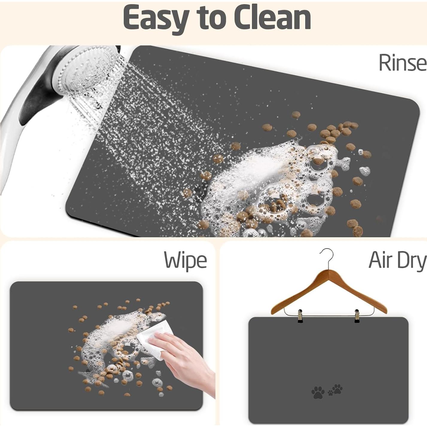 Alfombrilla Absorbente Antideslizante para Mascotas Onetose 30.5x48.3cm