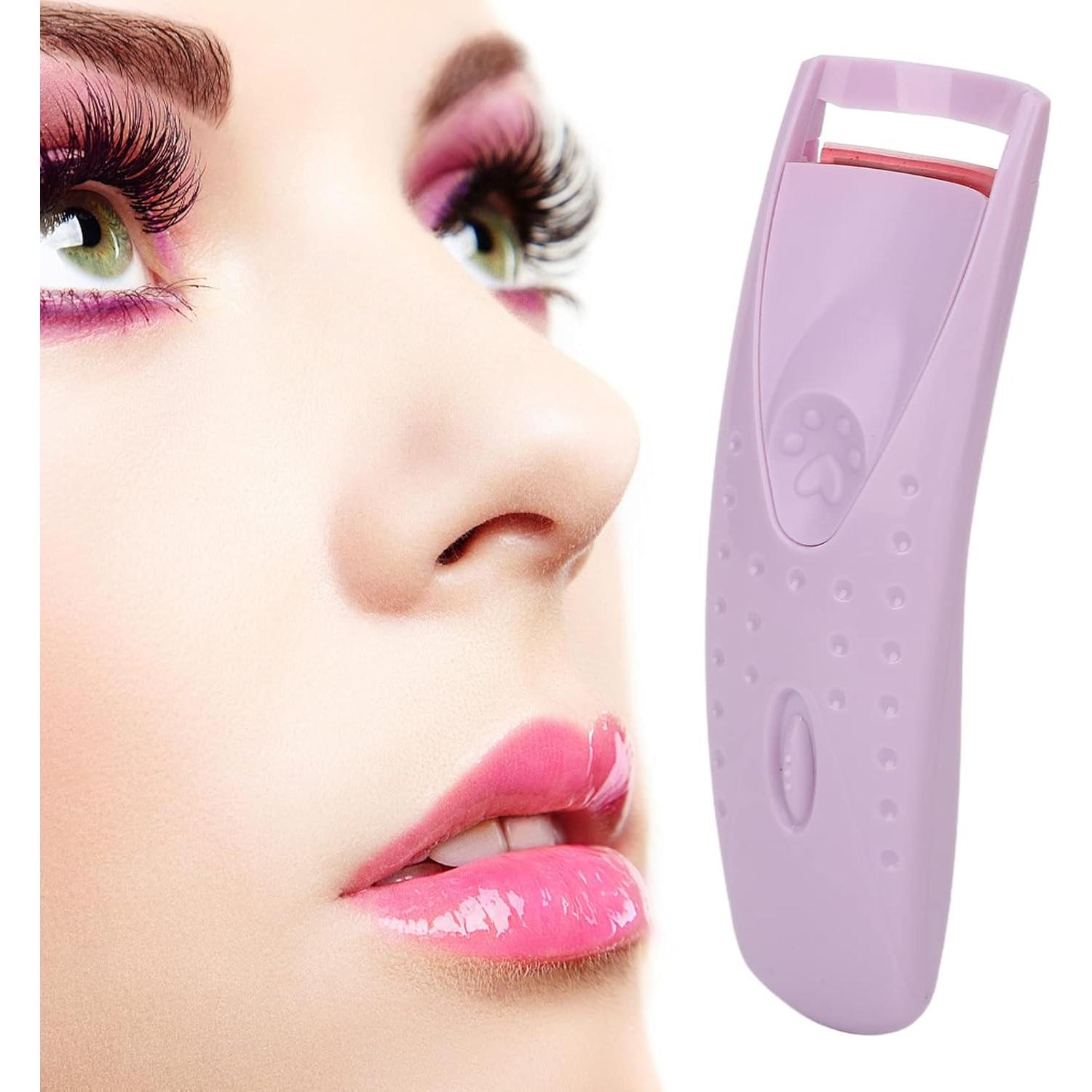 Rizador de Pestañas Eléctrico FILFEEL Morado USB 50°C