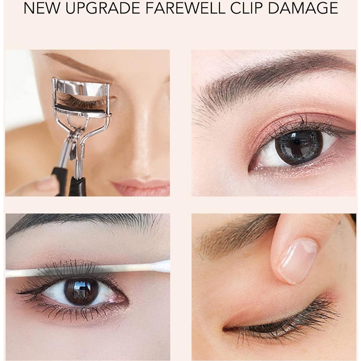 Rizador de Pestañas Eléctrico FILFEEL Morado USB 50°C