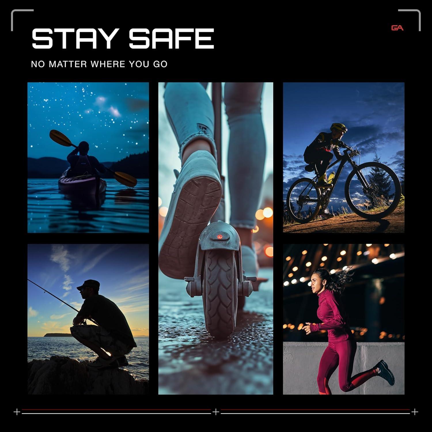 Luz de Seguridad Guardian Angel Elite Recargable LED 500 Lúmenes