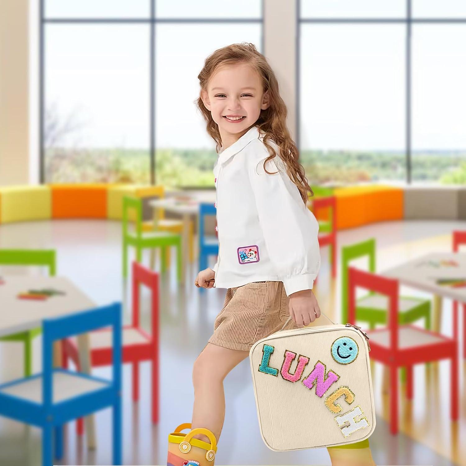 Bolsa de Almuerzo Aislada Dark Swan Beige 22.86x22.86 cm