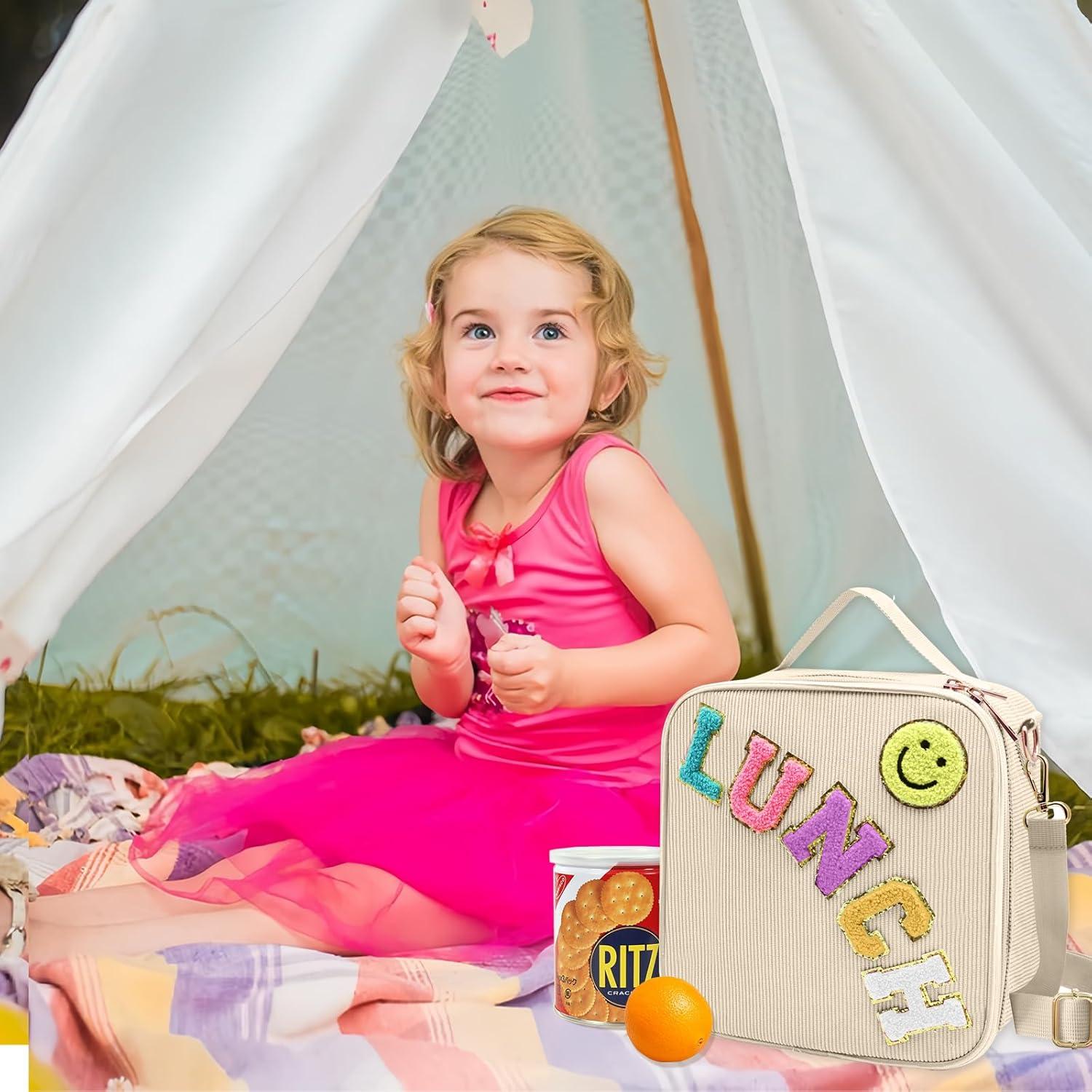 Bolsa de Almuerzo Aislada Dark Swan Beige 22.86x22.86 cm